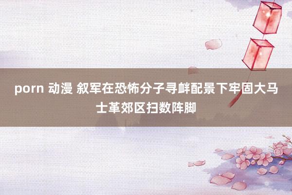 porn 动漫 叙军在恐怖分子寻衅配景下牢固大马士革郊区扫数阵脚