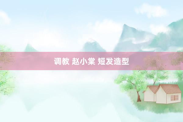 调教 赵小棠 短发造型