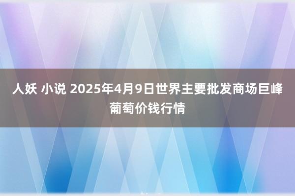 人妖 小说 2025年4月9日世界主要批发商场巨峰葡萄价钱行情