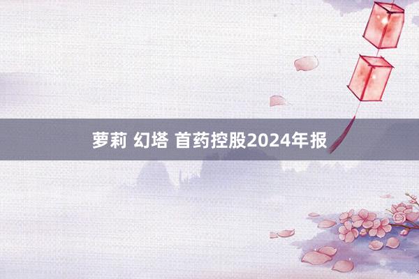 萝莉 幻塔 首药控股2024年报
